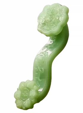 新品仿水晶玉如意乔迁送礼工艺品