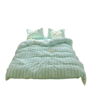 床上四件套床单夏季非纯棉全棉2025新款宿舍单人被套床笠款三件套