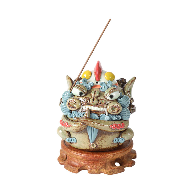 奥特曼光之崽香插摆件