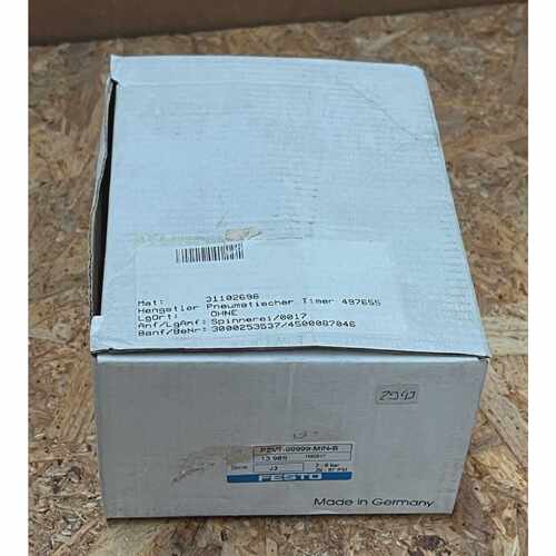 Festo  PZVT99999MINB 13989  Pneumatic Timer 3Digit M5 Ports