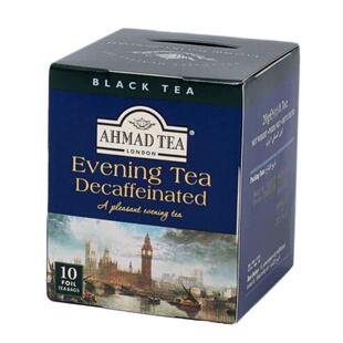 AHMAD TEA英国亚曼低咖啡因晚安红茶10个进口袋泡茶包佛手柑味
