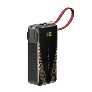 【安克黑神话悟空联名】Anker安克三合一任逍遥充电宝带插头自带线移动电源3C认证可上飞机适配安卓苹果17