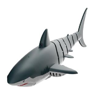 六一遥控船快艇水上游艇仿真鲨鱼船模电动玩具男孩学生生日礼物