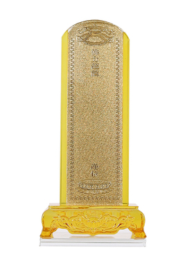 可定制水晶透明莲花供佛牌位架