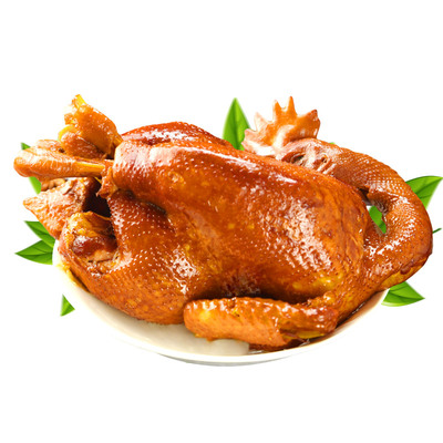 卓资山李珍熏鸡熏鸡内蒙古老字号烧鸡手撕再见爱人麦麦特产熟食