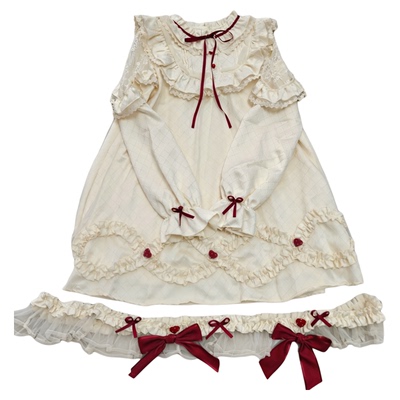 lolita连衣裙古早味doll感op长袖