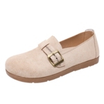 2026新款勃肯鞋休闲鞋女软底一脚蹬懒人鞋春季浅口布鞋女单鞋平底