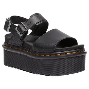 Dr.Martens马丁博士Voss Quad2025新款增高小厚底松糕鞋露趾凉鞋