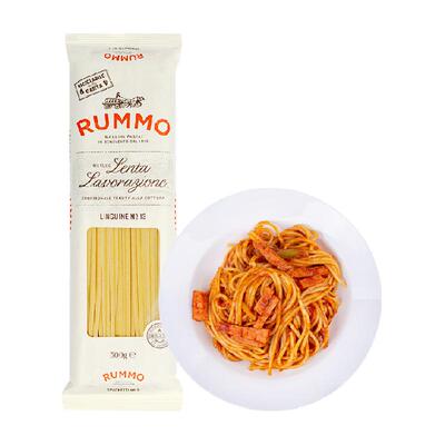 金巧意意大利面细扁形意面