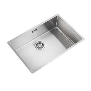 franke弗兰卡水槽手工盆304不锈钢厨房加厚单槽洗碗池大号家用
