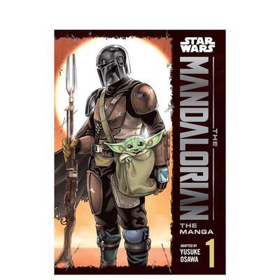 【预售】【VIZ Media】星球大战曼达洛人漫画卷1英文漫画进口原版书14岁以上Star Wars: The Mandalorian: The Manga， Vol. 1 Yu