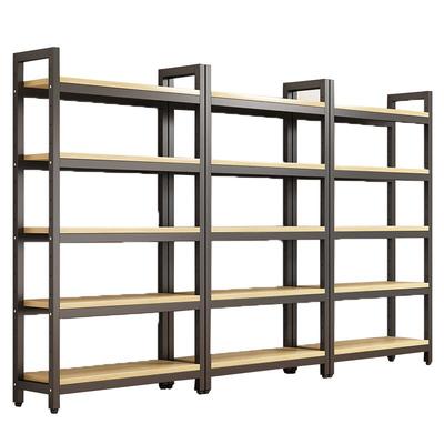 货架置物架家用书架简易多层陈列柜超市展示架仓储落地储物展示柜