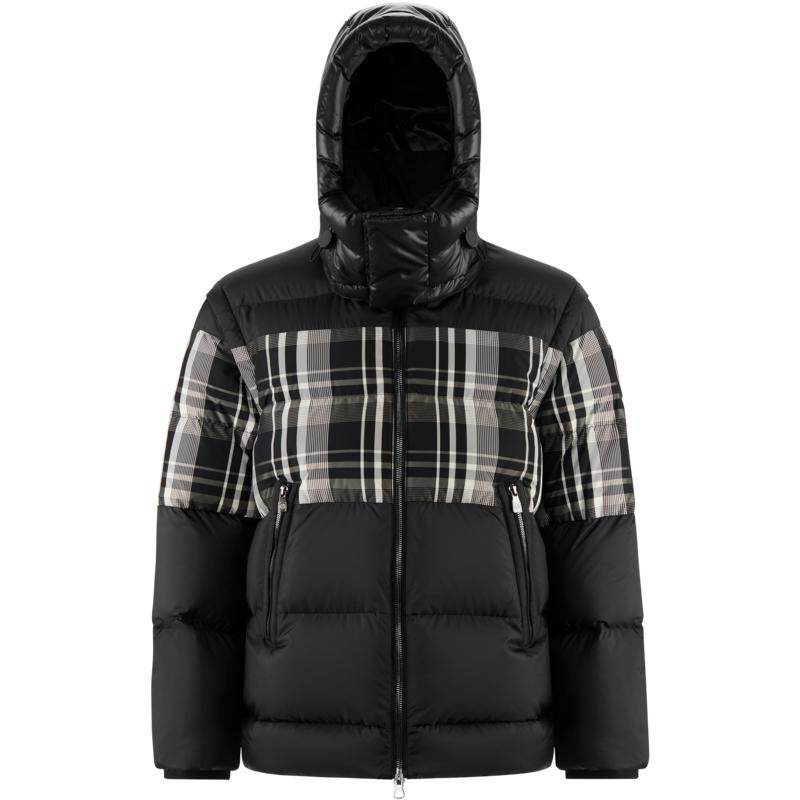 波司登puff拼接羽绒服潮流加厚