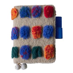 墨下原创【逝去的蓝调】复古女孩手帐本旅行笔记本子方格手账本