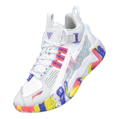 李宁新款怒放儿童篮球鞋男大童