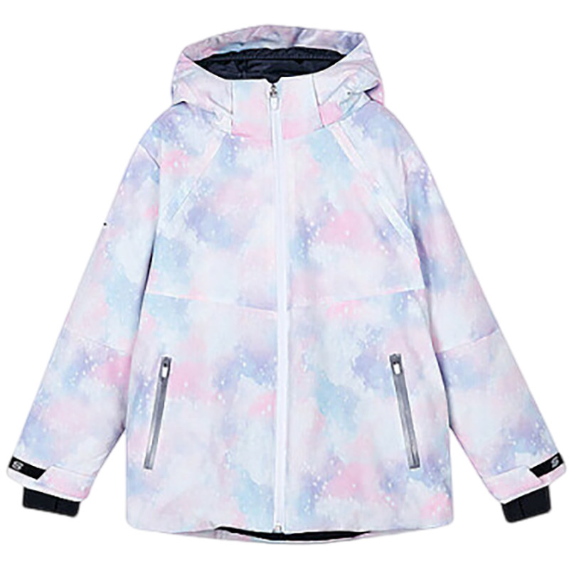 斯凯奇儿童梭织连帽棉服