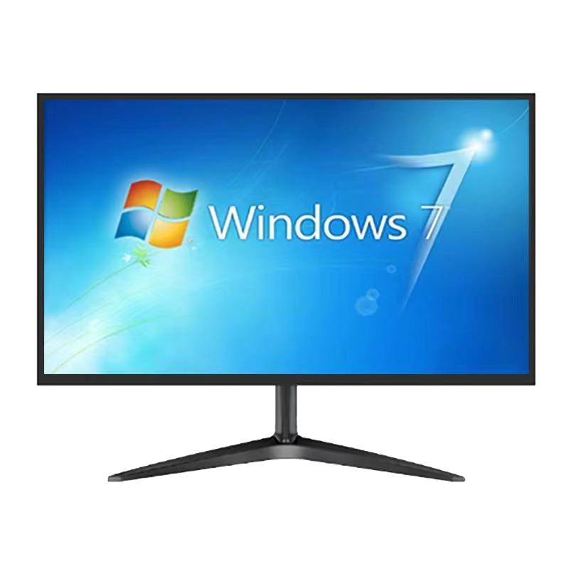 電腦顯示器19寸22寸24寸27英寸無(wú)邊框直面曲面LED臺(tái)式高清液晶屏
