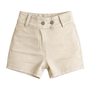 李李服饰纯欲丰胯细腰加绒牛仔短裤女2026冬季高腰弹力美胯热裤