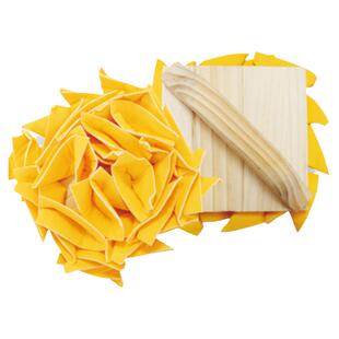 艺术羊皮拍三色珠光金银箔拍花形羊皮布刷点彩羊皮刷艺术漆工具