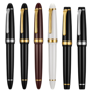 日本Sailor写乐鱼雷21K钢笔大型平顶天冠双色金尖练字钢笔11-2036