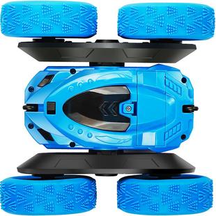 儿童遥控车赛车男孩无线遥控汽车电动充电高速特技旋转翻滚车玩具