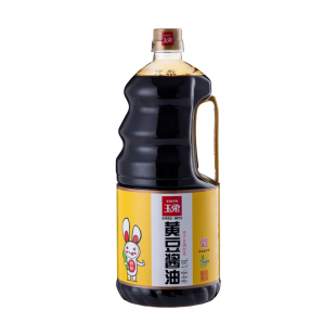 玉兔黄豆酱油1.9L纯粮古法酿造生抽炒菜凉拌菜腌制厨房调味品