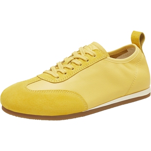 TATA他她女鞋冬季休闲运动百搭阿甘鞋透气鞋新款德训鞋子CHB01CM5