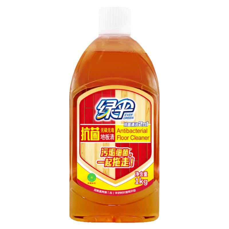 绿伞抗菌地板清清洁地板杀菌
