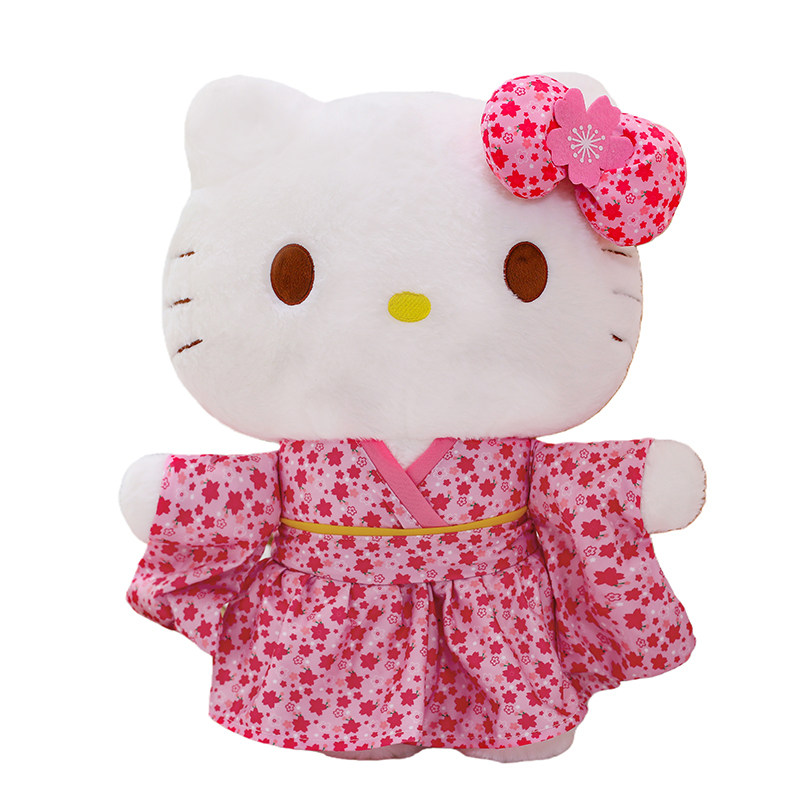 可爱樱花和服凯蒂猫公仔生日礼物