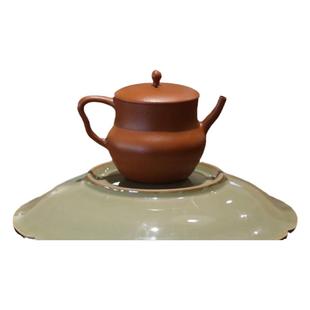 宜兴紫砂 指砂记 黄龙山原矿赵庄生砂朱泥 一人饮 75毫升 静莲