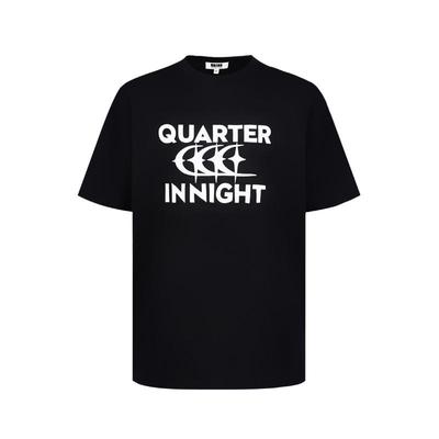 2025夏季新款星月重叠短袖T恤