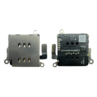 适用苹果XR11 12 13 14 15 16ProMax卡槽双卡卡座卡托SIM电话卡托