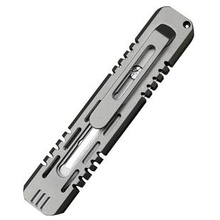 引路人魂殇钛合金edc美工刀多功能单手开合破窗头开箱拆快递小刀