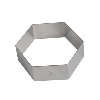 三能6 8 10寸六角慕斯圈 六边形芝士蛋糕圈饼干切模具SN3323 3325
