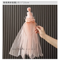 Розовый ободок