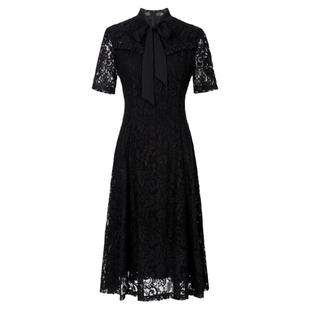 名兰世家原创设计师品牌小众高端蕾丝连衣裙平时聚会可穿宴会礼服