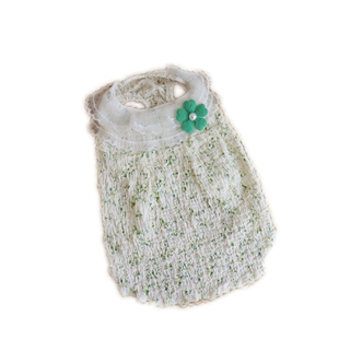 【Olimilk】绿色春天 宠物猫咪狗狗清新可爱皱皱裙子衣服春夏薄款