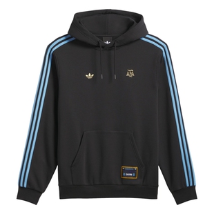 Thrasher X AFA联名滑板风休闲连帽卫衣男女adidas阿迪达斯三叶草