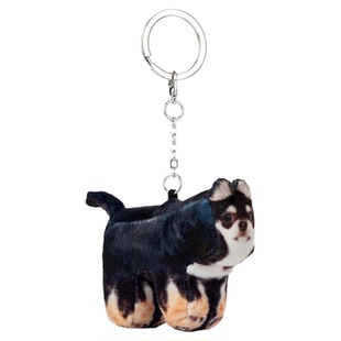 韩国Softthumbnail 搞怪立体狗个性高颜值针织卡包手机挂件小玩偶