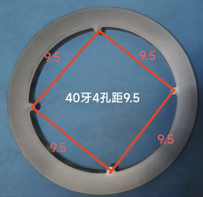 24款公爵300600挑战者300野狼2车牙盘护盘链条罩cues牙盘b专用|