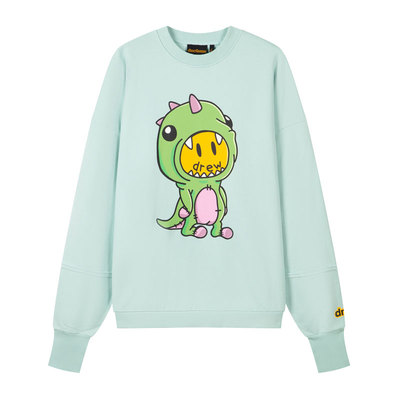 drewhouse圆领拼接卫衣