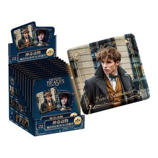 正版官谷神奇动物魔法印记马口铁徽章第一弹烫金浮雕方吧唧GGAD