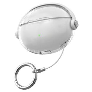 适用于华为freebuds6i保护套6i耳机保护套透明freebuds5i耳机壳创意锁扣外壳防摔秒变手机支架外壳新款软壳