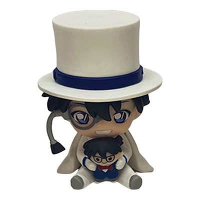 万代名侦探柯南基德手办扭蛋