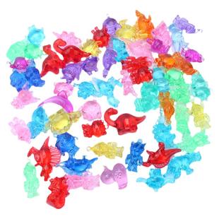 儿童水晶宝石玩具公主七彩动物钻石恐龙考古过家家游戏宝藏箱挖掘