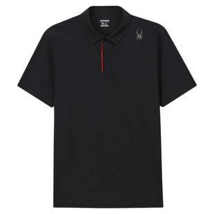 SPYDER蜘蛛春夏男子TRAINING凉感户外休闲运动短袖POLO衫25ES461M