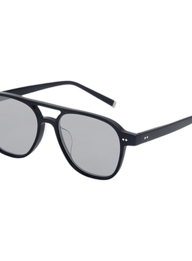 enson9复古飞行员玳瑁色浅色墨镜