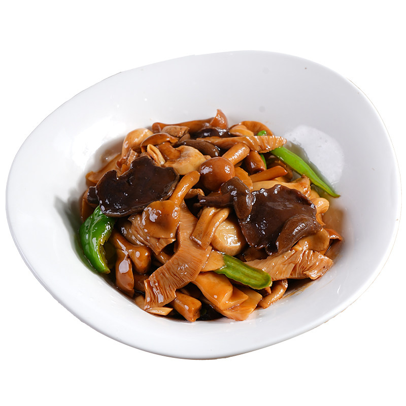小炒杂菌什锦菇干锅三菌特色菜