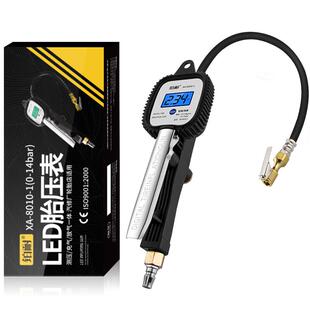 胎压表高精度汽车胎压计轮胎监测气压表带充气电子数显加气打气枪