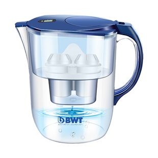 bwt倍世净水壶家用过滤水壶4L大容量去水垢进口滤芯倍世滤水壶